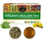 TEACURRY Organic Mullein Tea, 30 Tea Bag\'s (1 Month Pack) - Helps in Lung Detox and skin problems | Organic Mullein Leaf Tea, All Natural