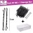 Temperia Bobby Hair Pins for Women & Girls (Pack of 100) (Small Pins - 5 cm) | Stylish Bob Hairpins for Hairstyling | Hair Styling Accessories Clips (Black)