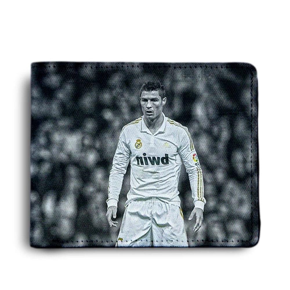 ShopMantra Cristiano Ronaldo CR7 Printed Pu Leather Wallet for Men\'s/Boy\'s (CR7)