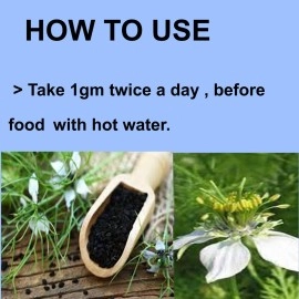 Iagrifarm Kalonji/Black Jeera/Karunjeeragam Powder - 250 gram - Good for healthy heart/Control diabetes/Control blood pressure