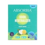 ABSORBIA Camphor 60g X 2 Air freshener - with fragrance Mogra and Lemon