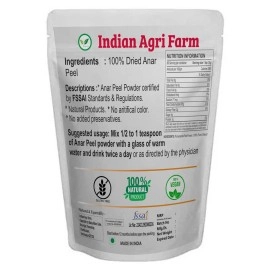 Iagrifarm Pomegranate Peel Powder - 250 gram for boost skin cell generation/helps to reduce the appearence of fine line &wrinkles