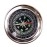 VR Creatives Stainless Steel Directional Pocket Magnetic Compass/Magnetic Compass Direction,7.5 * 7.5 * 1.2 cm
