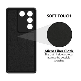 VIDO Exclusive Soft Back Case Cover for Vivo V27 PRO 5G / Vivo V27 (Shock Proof |360 Degree Complete Protection)