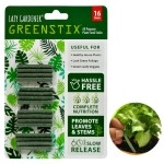 Lazy Gardener GreenStix Plant Food | Natural Magic Stick for Indoor & Outdoor Plants | Organic Fertilizer Sticks for Pot Plants | Slow-Release Fertilizer for Home Garden & Indoor Plants (Pack of 16)