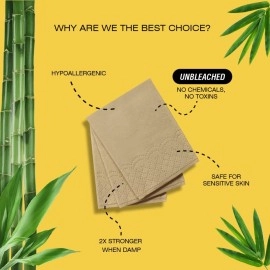 Beco Organic Ultra-Soft 3 ply Travel Tissue Packs | Pocket Tissue Papers | Pack of 10 |Prepared From Pure Bamboo Pulp | Tree-Free Tissue Papers |200 Tissues