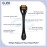 GUBB Derma Roller 0.5mm for Face - Microneedling Tool for Acne Scars,Wrinkles,Beard Growth Stimulator,Skin Rejuvenation,Stretch Marks,Glowing Skin and Hair Regrowth - Golden