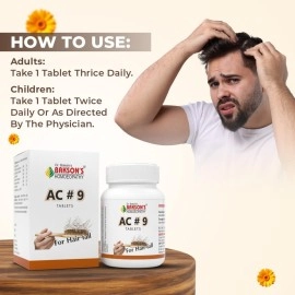Dr. Bakshi\'s BAKSON\'S HOMOEOPATHY AC9 TABLETS -75TABS