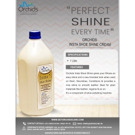 Orchids SMOOTH TOUCH Shoe shine cream 1 liter, Cream