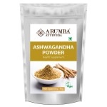 Arumba Ashwagandha Churna Powder 1Kg, Made with 100% Natural Ashwagandha Root, Withania Somnifera, Indian Ginseng For Stress Relief, Overall wellness support