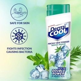 Dermi Cool Menthol Regular Prickly Heat Powder 400g