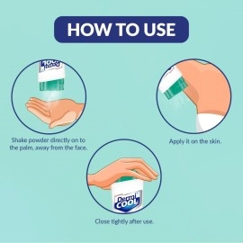 Dermi Cool Menthol Regular Prickly Heat Powder 400g