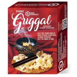 Parag Fragrances 100% Natural Resin Dhoop Sticks for Pooja, Home Fragrance, Hawan, Air Purification and Meditation (Combo - Real Loban & Pure Guggal)