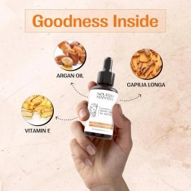 NOURISH MANTRA - Advanced Beard Growth Oil Serum | Made with Redensyl, Capilia Longa, Vitamin E and Jojoba Oil for Fuller | Beard Oil Serum For Men | 30 ml 1.01 Fl Oz (Pack of 1) Black