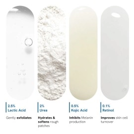 Be Bodywise Pigmentation Repair Cream 100 g | With 0.1% Retinol, 2.5% Lactic Acid, 0.5% Kojic Acid & 2% Urea | Hyperpigmentation Removal Cream | For Dark Neck, Ankles, Knuckles, Armpits, Thighs &