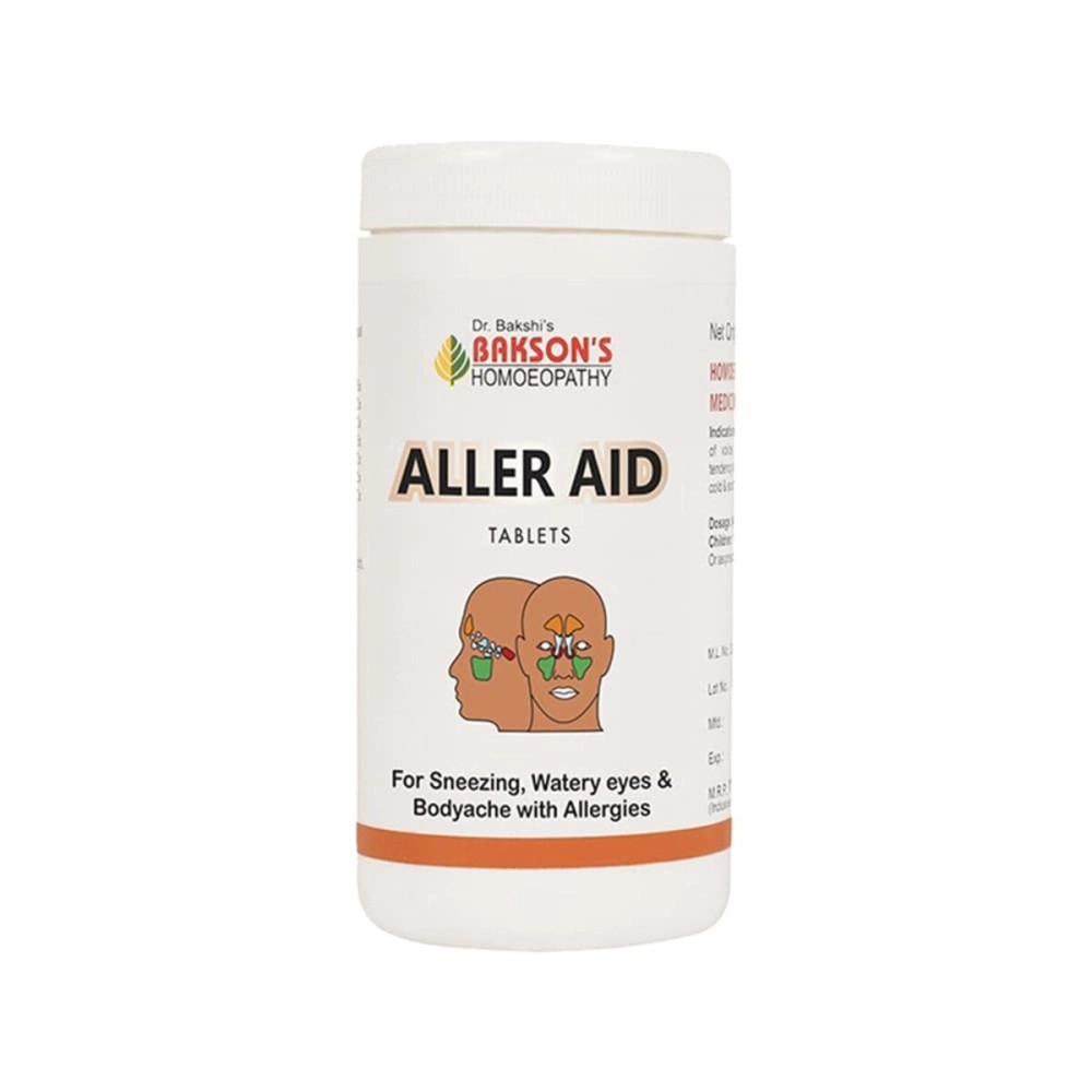 Dr. Bakshi\'s BAKSON\'S HOMOEOPATHY ALLER AID TABLETS (200.00 g (Pack of 1))