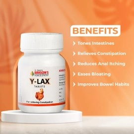 Dr. Bakshi\'s BAKSON\'S HOMOEOPATHY Y-Lax Tablets-200 Tabs