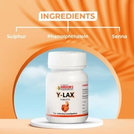 Dr. Bakshi\'s BAKSON\'S HOMOEOPATHY Y-Lax Tablets-200 Tabs