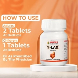 Dr. Bakshi\'s BAKSON\'S HOMOEOPATHY Y-Lax Tablets-200 Tabs