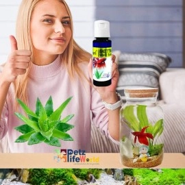 VAYINATO Aquatic Remedies Stori Betta Well Sure | Aloe Vera Infused All in One Complete Solution for Betta Fish Health Related Issue Like FinRot, External Wounds and Dropsy (30ML* Pack of 2) - 60ML