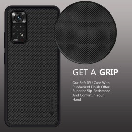 VIDO Super Frosted Raised Camera Protect Soft Back Case Cover for Xiaomi Redmi Note 11 / Xiaomi Redmi Note 11s / Redmi Note 11 / Redmi Note 11s