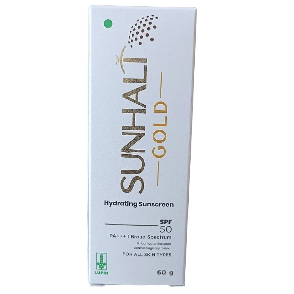 Entirety NUTRAMUST Sunhalt Gold Hydrating Sunscreen For All Skin Type Spf 50