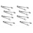 Dynore Stainless Steel Sugar Tong- Set of 8