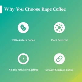 Rage Coffee Silk Blend - Belgian Chocolate & Creamy Hazelnut & Vanilla Velvet 50 Gms Each | Combo Pack of 3