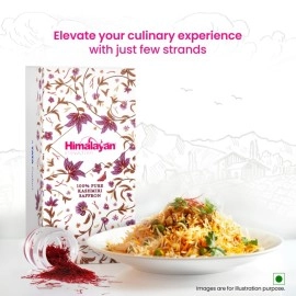 Himalayan Elevation Original Kashmiri Saffron/Kesar, 1 Gram, A TATA product, Certified Grade-1 Pure Kashmiri Kesar, Food & Pooja