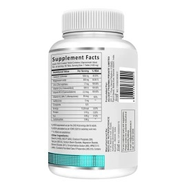 SWISSLIFE FOREVER Pack of 1 Calcium Magnesium & Zinc (120 Veg Tablets) Tablets with Vitamin D3 | Calcium Supplement For Women and Men | For Bone Health & Joint