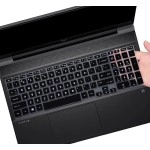 RAYA Silicone Keyboard Skin Cover for HP Victus 15 (15.6 inch) & HP Victus 16 (16.1 inch) Gaming Laptops (Black)