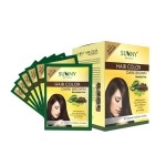 Sunny Bakson Hair Color Ammonia Free Dark Brown 20 Grams - (Pack of 12)