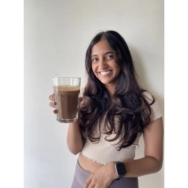 Cosmix -No Nonsense Plant Protein + Shroom Immune Coffee Booster Vanilla| Plant Protein- Organic Brown Rice&Pea Isolate|Coffee Booster -Reshi,Chaga&Sliver Ear|Immunity Boosting&Prevent Caffeine Crash