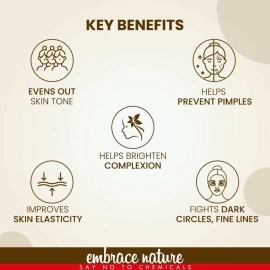 Nature Sure Multani Mitti Powder 200g, Natural Fullers Earth Clay for Glowing Skin, Face & Hair, Removes Dead Skin, Cleanses Acne and Pores - Pack of 1