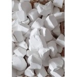 VeeEn Cleaned Kaolin Clay Chunks - Edible White Chunks Eating and Cosmetics Grade 400 gm