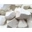 VeeEn Cleaned Kaolin Clay Chunks - Edible White Chunks Eating and Cosmetics Grade 400 gm