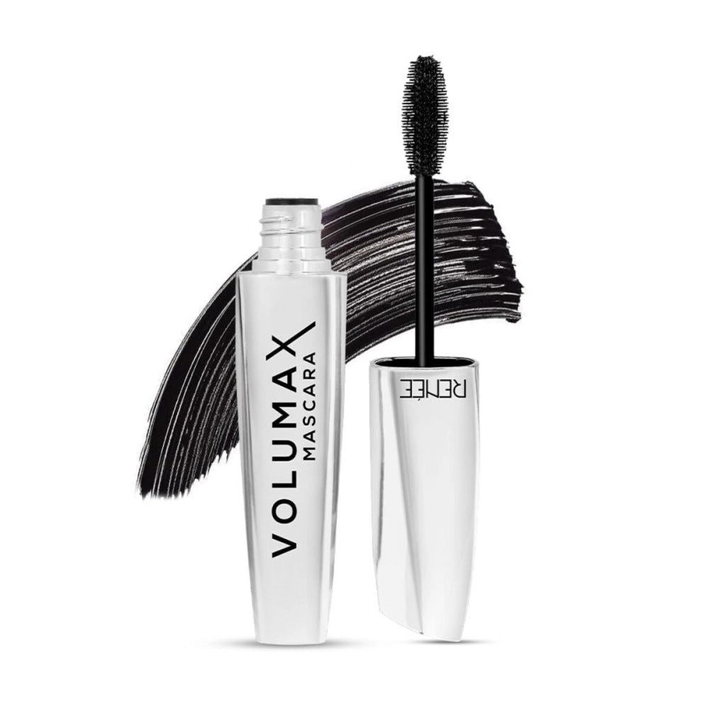 RENEE Volumax Mascara Black 10ml | Quick Dry, Waterproof, Long Lasting Weightless Formula | Volumizes, Lengthens & Conditions the Lashes With Intense Color | 360 - Degree Wand for Clump Free Applicat