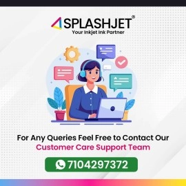 Splashjet 057 Refill Ink for Ep L8050, L18050 Printer - Compatible Ink Bottle for Epson 057 Ink Code for Epson Inktank Printer - (70gm x C/M/Y/Bk/LC/LM) Ink Bottle - 503492