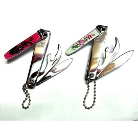 MAPLE Original Bell Nail Cutter Clipper with Nail File(Set of 4) - made in Korea