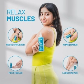 hoop Magnesium Sleep Body Lotion | Topical Magnesium Chloride Supplement for Muscle Recovery, Better Sleep | Magnesium Oil Supports Deep Sleep, Recovery from Cramps, Fitness | 250 ml