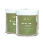Cosmix Love Your Liver - Milk Thistle, Bhumi Amalaki & Turmeric Superfood Blend | Liver Detox Supplement | Support Liver & Kidney Health| No Preservatives, No Added Sugar, Plant Based | 120g-80