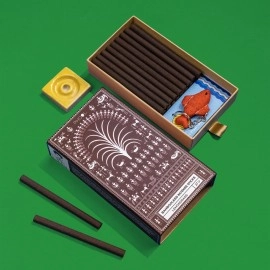 PHOOL LUXURY INCENSE Bambooless Sticks - Lemongrass | Dhoop sticks for Home and Pooja | Dhoop Holder Inside | No Charcoal & Bamboo | Burn Time : 60+ Mins | Surprise Gift Inside |