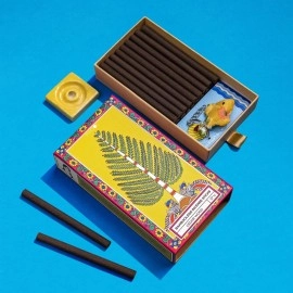 Phool Bambooless Incense Sticks - Sambrani | Dhoop Sticks for Pooja and Havan | Long Lasting Fragrance | Dhoop Holder Inside | No Charcoal & Bamboo | Burn Time : 60+ Mins | Surprise Gift Inside |