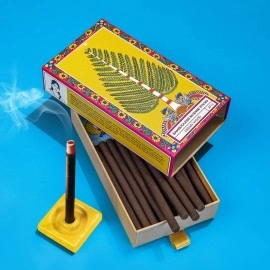 Phool Bambooless Incense Sticks - Sambrani | Dhoop Sticks for Pooja and Havan | Long Lasting Fragrance | Dhoop Holder Inside | No Charcoal & Bamboo | Burn Time : 60+ Mins | Surprise Gift Inside |