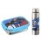 SKi Homeware Steel Lunch Box (600 ML) & Stainless Steel Slim Bottle (350 ML) Combo/Gift Set- Spiderman
