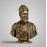 SILAII Chhatrapati Shivaji Maharaj Sculpture - 5 INCH, Antique Bronze Colour