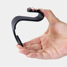 wolpin Car Backseat Headrest Hook/Hanger Universal Durable Organiser Space Saver for Handbag, Wallets, Keys, Grocery Bags (Astronauts, Pack of 2)