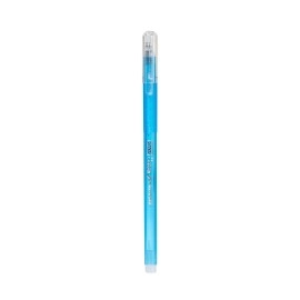 Linc Ocean Classic Gel Pen Card Pack | 0.55mm SS Tip | Waterproof Ink for Smudge-Free Writing | Comfortable textured Grip | Leak-proof Technology | Smooth Writing Pens | Blue, Set Of 10