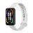 YODI Soft Silicone Strap Band Compatible with Redmi Smart Band Pro Comfortable Flexible Replacement Band for Men, Women, Boys, and Girls, Black-White