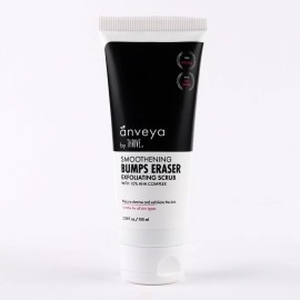 ThriveCo Bumps Smoothening Eraser Exfoliating Scrub, For Rough & Bumpy skin, with Spirulina, Glycolic acid and Lactic acid, for both Men & Women, All Skin Types, Propylparaben Free, 100ml